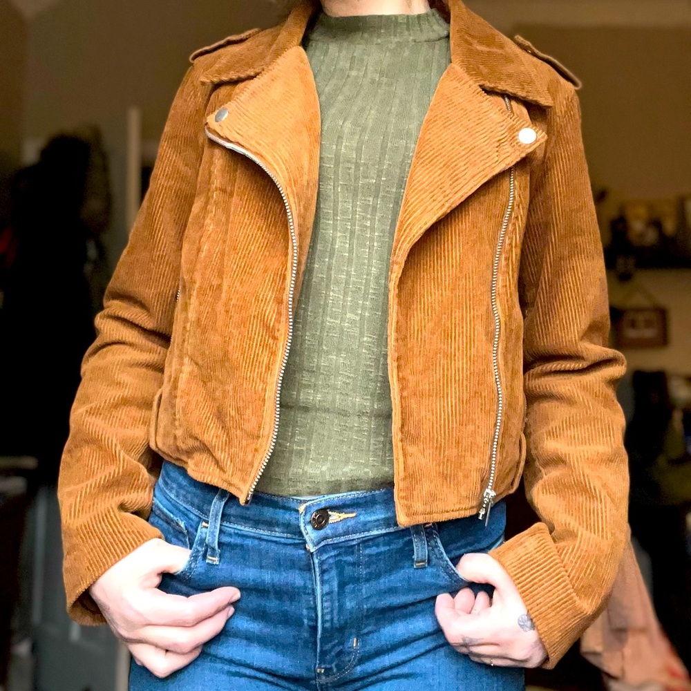 Corduroy Zip Up